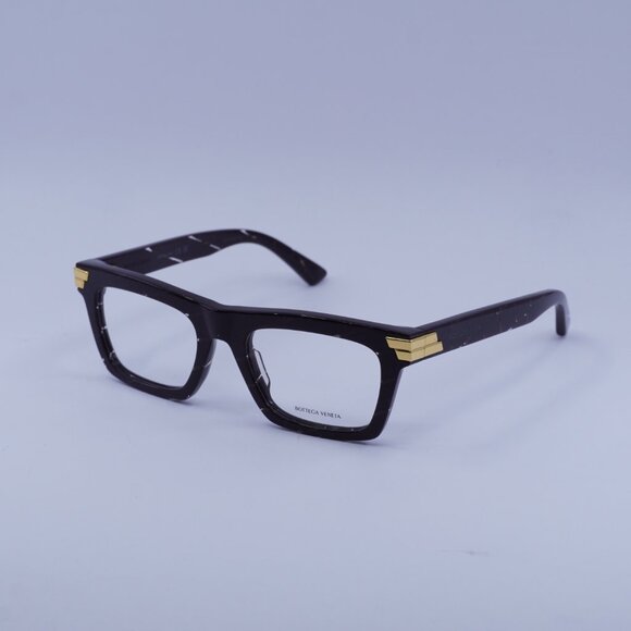 Bottega Veneta BV1059O 003 Eyeglasses Burgundy 51mm Rectangle Frame - Picture 6 of 10